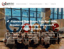 Tablet Screenshot of nextstepconnections.com